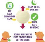 Glow-in-the-Dark Fetch Balls for Dogs - 2 Pack