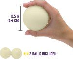 Glow-in-the-Dark Fetch Balls for Dogs - 2 Pack