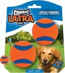 Chuckit! Ultra Ball Dog Toy - Medium Pack of 2