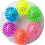 Glow-in-the-Dark Squeaky Bounce Balls for Pets
