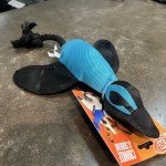 Nerf Dog Squeak Duck Launcher Toy - Blue
