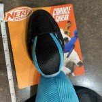 Nerf Dog Squeak Duck Launcher Toy - Blue