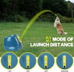 Adjustable Dog Toy Ball Launcher with 6 Balls
