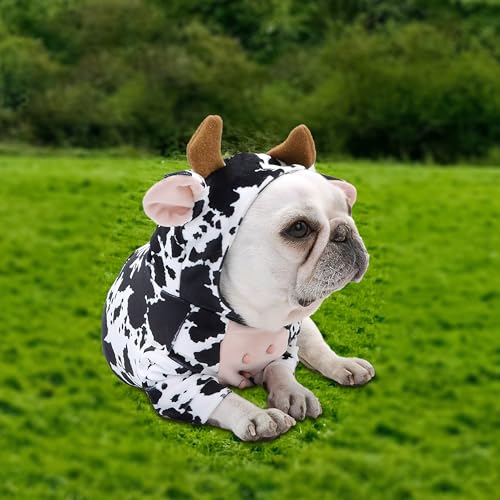 Adorable Cow Costume for Dogs - Halloween Outfit