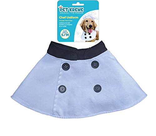 Chef Dog Costume for Small to Extra Large Dogs