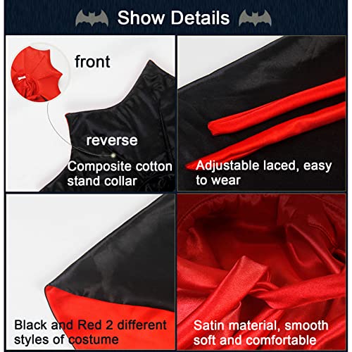 Vampire Cloak Dog Cape Halloween Costume