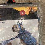 Blue Iridescent Dragon Costume for Dogs and Cats