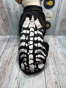 Skeleton Costume for Small to Large Dogs