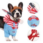 Chucky Dog Halloween Costume for Small to Medium Pets