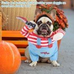 Chucky Dog Halloween Costume for Small to Medium Pets
