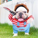 Chucky Dog Halloween Costume for Small to Medium Pets
