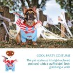 Chucky Dog Halloween Costume for Small to Medium Pets