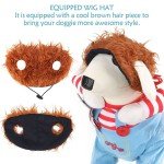 Chucky Dog Halloween Costume for Small to Medium Pets