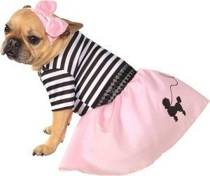 50's Sock Hop Poodle Skirt Pet Costume