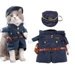 Police Costume Outfit for Dogs and Cats