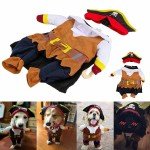 Pirate Costume for Dogs and Cats - Halloween Outfit