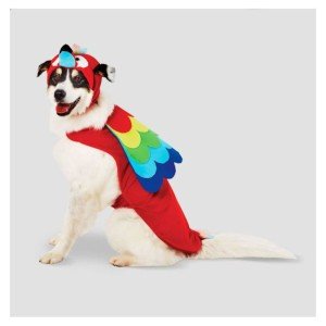 Large Halloween Parrot Dog Costume