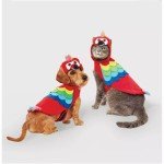 Large Halloween Parrot Dog Costume