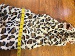 Medium Leopard Hoodie Costume for Cats and Dogs