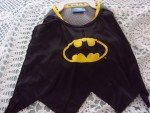 Batman Dog Costume Harness with Cape, Medium