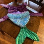 Colorful Mermaid Costume for Dogs, Size M