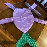 Colorful Mermaid Costume for Dogs, Size M
