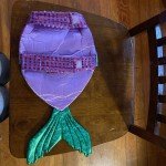 Colorful Mermaid Costume for Dogs, Size M