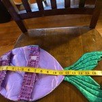 Colorful Mermaid Costume for Dogs, Size M