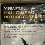 Vibrant Hot Dog Costume for Pets - X-Small