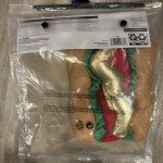 Vibrant Hot Dog Costume for Pets - X-Small