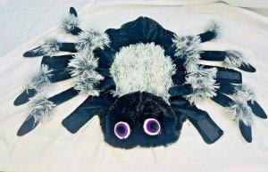Black & Gray Spider Halloween Costume for Dogs