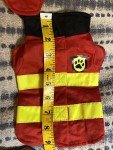 Dog Firefighter Costume for Pets