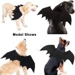Funny Black Bat Wings Costume for Pets