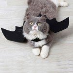 Funny Black Bat Wings Costume for Pets
