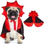Vampire Cloak Costume for Dogs and Cats