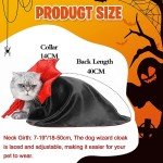 Vampire Cloak Costume for Dogs and Cats