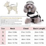 Prisoner Dog Costume - Halloween Pet Outfit