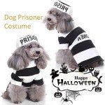 Prisoner Dog Costume - Halloween Pet Outfit