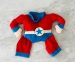 Superhero Dog Halloween Costume - Medium Fit