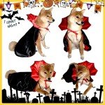 Vampire Devil Dog Costume with Cape