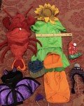 Small Dog Halloween Costume Lot: Lobster, Bat, Pumpkin & More