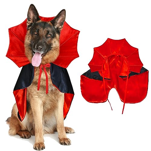 Vampire & Devil Dog Halloween Costume Cape