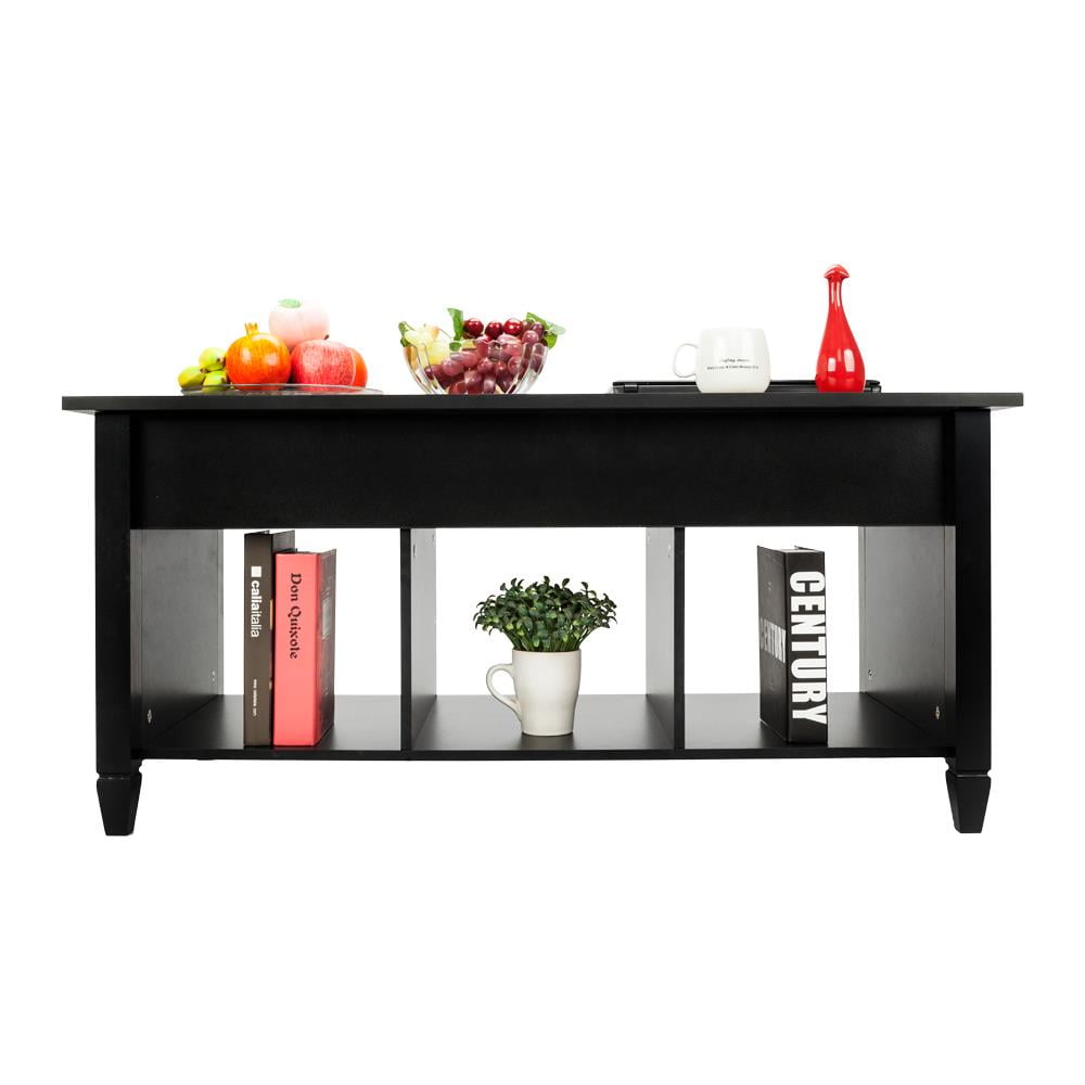 Modern Lift Top Coffee Table with Hidden Compartment