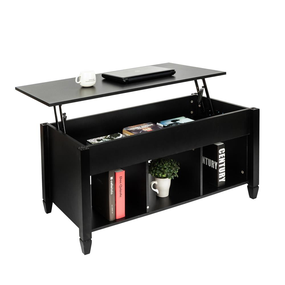Modern Lift Top Coffee Table with Hidden Compartment