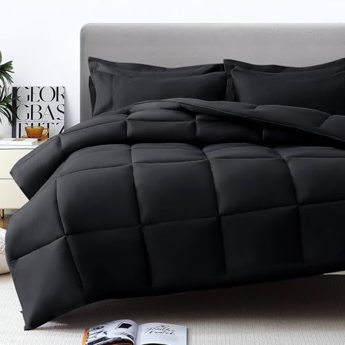 JOLLYVOGUE Ultra-Soft 7-Piece Queen Comforter Set