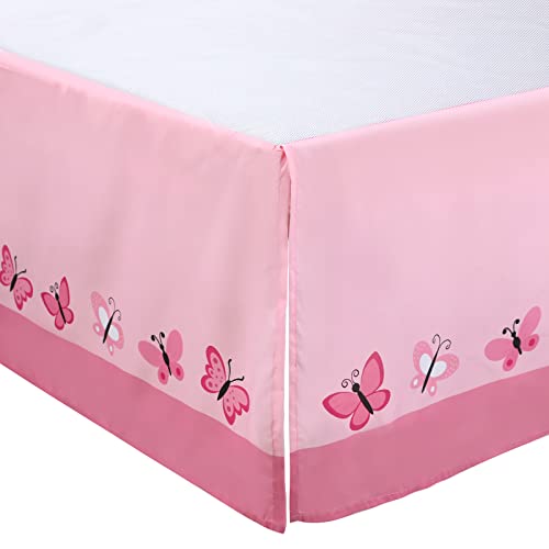 Butterfly Crib Bedding Set for Girls - 3 Pieces