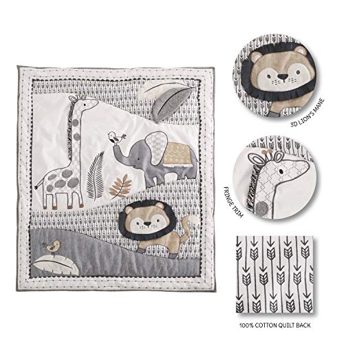 Tanzania Jungle Baby Crib Set - 5 Pieces