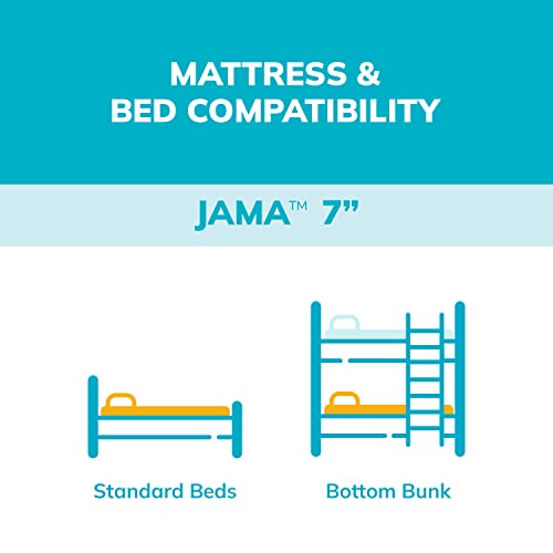 MLILY 7" Twin Memory Foam Mattress for Kids