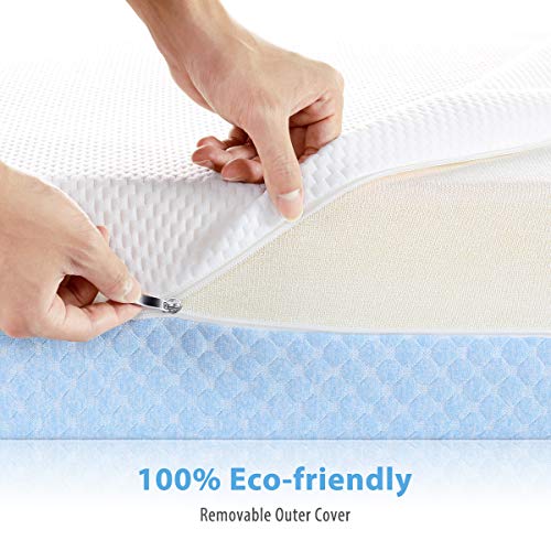 Dourxi Dual-Sided Comfort Memory Foam Crib Mattress