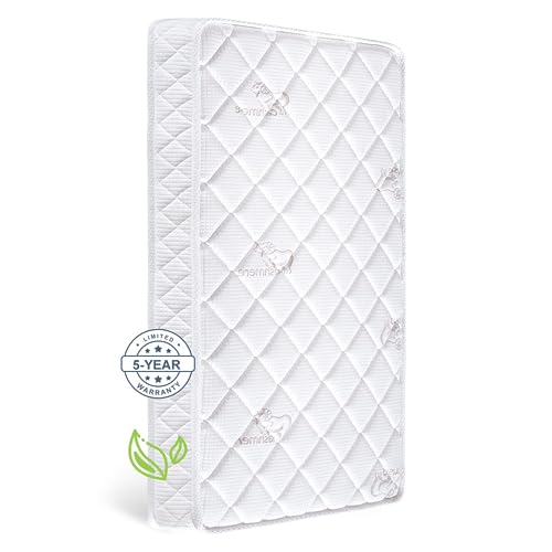 Dual-Sided Hypoallergenic Crib & Toddler Mattress